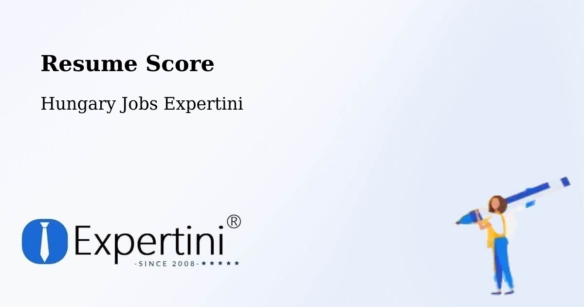 Resume Score & Job Description Match Tool – Törtel - Hungary Jobs Expertini